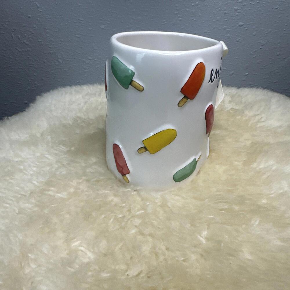 Rae Dunn Enjoy Popsicle Mug Summer Collection - Picture 2 of 5